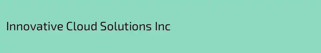 Innovative Cloud Solutions Inc
